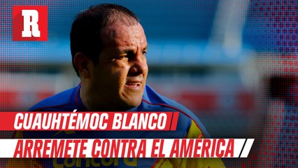 América: Cuauhtémoc Blanco, encab... por eliminación de las  Águilas, pidió salida de Solari