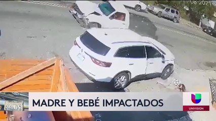 Mamá y bebé impactados 11-09-21 Guillermo Mendez