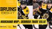 Brad Marchand is Bruins MVP Right Now & What is Jake DeBrusk’s Trade Value? w/ Marina Maher | Bruins Beat