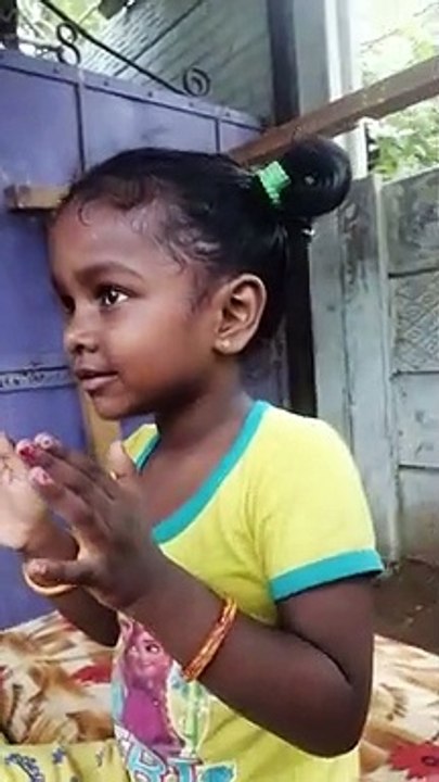 cute girl speaking in tamil