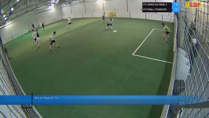 But de Hugo (2-11) - FC GRAS DU BIDE 2 Vs FUTSALL COMDATA - 29/11/21 19:00 - LIGUE 4