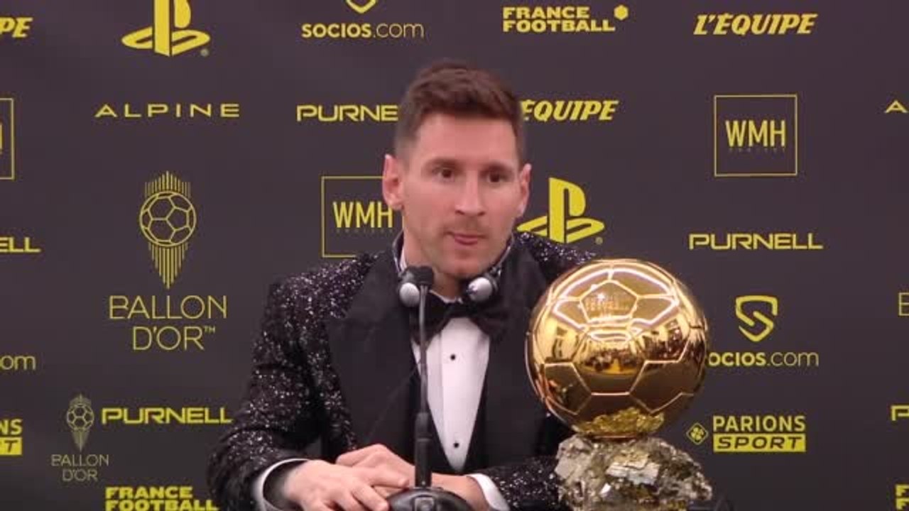 Ballon d’Or - Messi : "Je ne sais pas si ce record sera battu un jour"