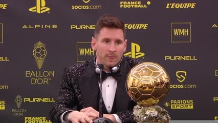 Ballon d’Or - Messi : "Je ne sais pas si ce record sera battu un jour"