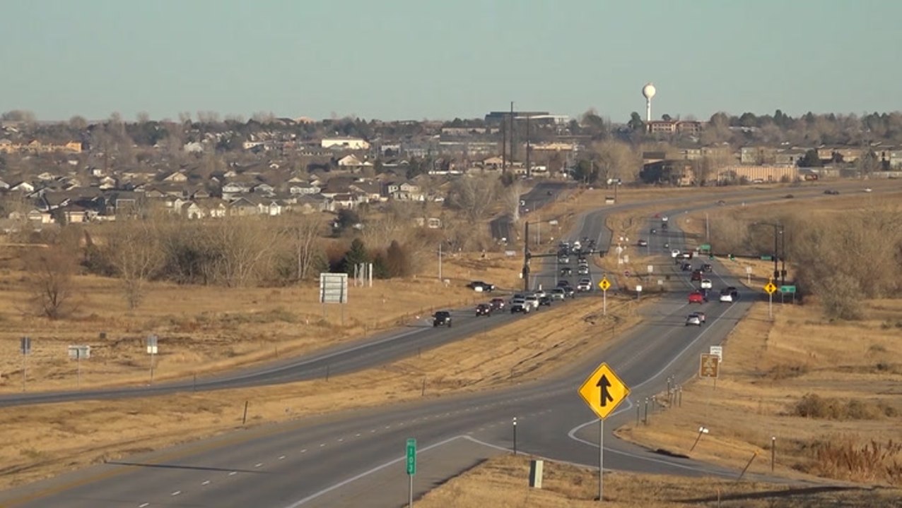 A snowless fall in eastern Colorado