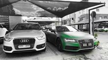 Audi Q3 and Audi A7