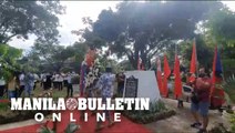 Cebu City Government lays a wreath for the 158th birth anniversary of Andres Bonifacio