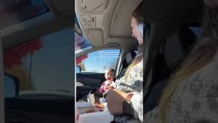 Mom and Daughter Enjoy Chick-fil-A Together