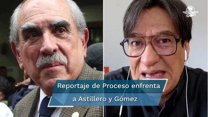 "No merecemos esa prensa"; Pablo Gómez choca con Astillero por hijos de AMLO
