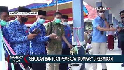 Hancur Akibat Gempa Majene, Gedung Baru SDN 4 Mekatta Kembali Berdiri Berkat Bantuan Pembaca Kompas