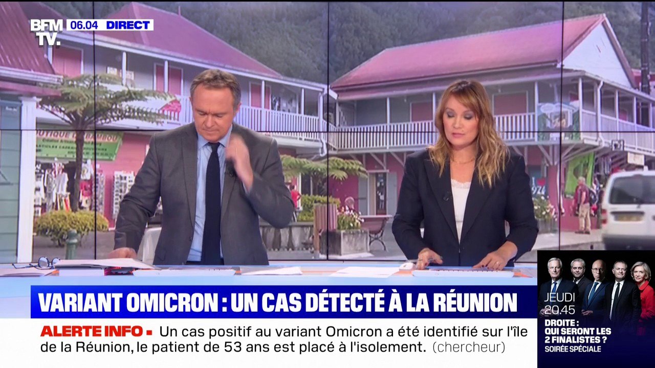 Un cas positif au variant Omicron a été identifié sur l'île de la Réunion