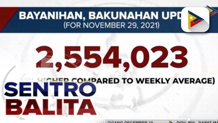 Vaccine Czar Galvez: Higit 2.5-M na Pilipino,  nabakunahan sa unang araw ng 'Bayanihan Bakunahan' ; Mas maraming bilang ng mga nais magpabakuna vs. COVID-19, ikinatuwa ni Sec. Galvez