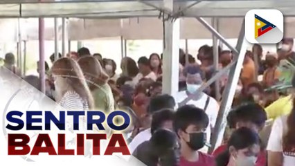 2nd day ng ‘Bayanihan Bakunahan’ sa Davao city, muling dinagsa ; Drive thru vaccination para sa senior citizens at mga nahihirapang pumila, patuloy din