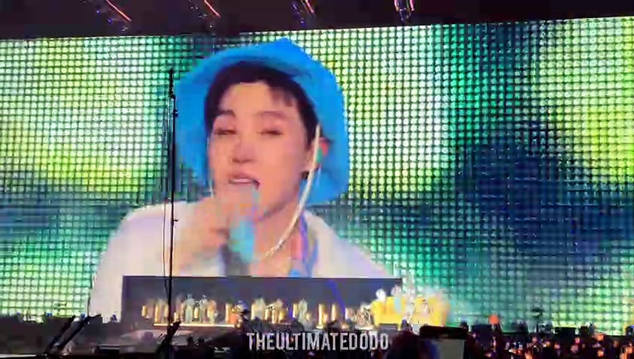 Boy With Luv Fancam BTS Permission to Dance PTD in LA Concert Live