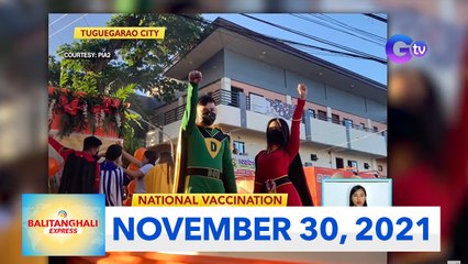 Balitanghali Express: November 30, 2021  [HD]