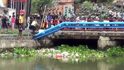 Pengedar Sabu di Sidoarjo Terjun ke Sungai Hindari Kejaran Polisi