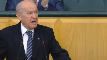 Sesinin en çok yükseldiği an! Bahçeli'nin "Erken seçim" çıkışı parti grubunda alkış tufanı koparttı