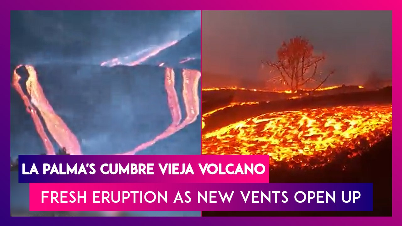 La Palma's Cumbre Vieja Volcano: Fresh Eruption...