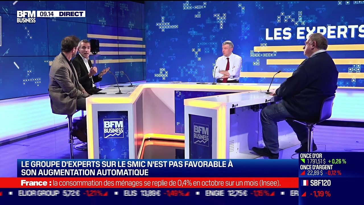 Les Experts: Le groupe d'experts sur le SMIC n'est pas favorable à son augmentation automatique - 30/11