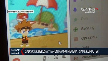 Gadis Cilik Berusia 7 Tahun Mampu Membuat Game Komputer