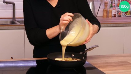 Gâteau renversé à la banane sans four