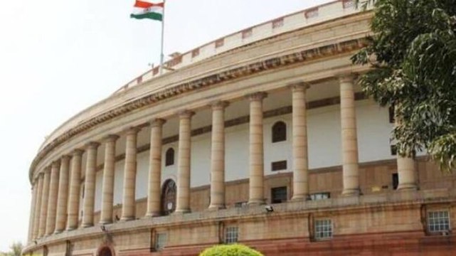 Watch: Suspended Rajya Sabha MPs to stage protest outisde Parliament