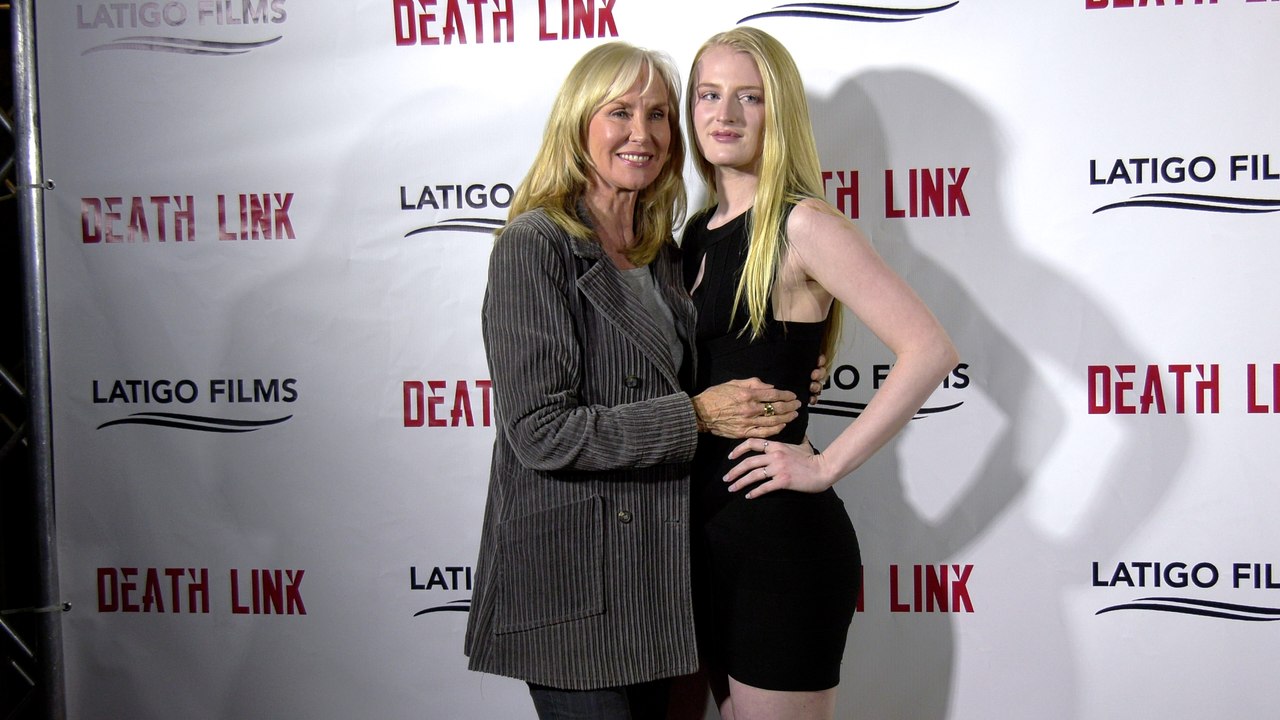 Rachelle Carson, Hayden Carson Begley "Death Link" World Premiere Red Carpet