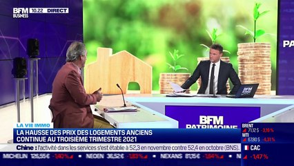 Thierry Delesalle (INDI) : La hausse des prix des logements anciens continue au troisième trimestre 2021 - 30/11