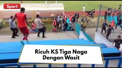 KS TIGA NAGA DIKALAHKAN SEMEN PADANG, WASIT JADI SASARAN !!