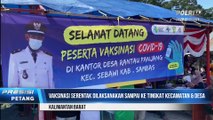 Wagub Kalbar Tinjau Vaksinasi dan Launching Gerakan Wakaf Pembangunan Masjid Agung 1001 Kubah di Sambas