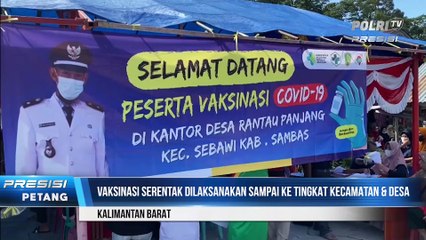 Wagub Kalbar Tinjau Vaksinasi dan Launching Gerakan Wakaf Pembangunan Masjid Agung 1001 Kubah di Sambas