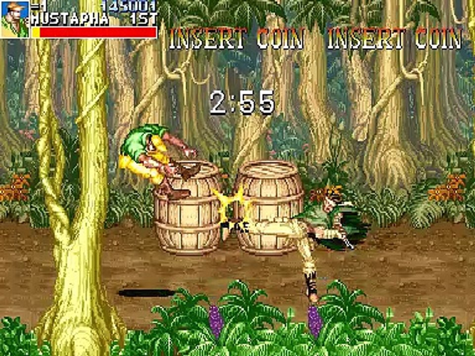 Cadillacs and Dinosaurs online multiplayer - arcade