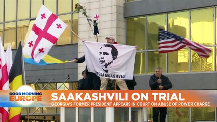 Georgia's former president appears in court on abuse of power charges