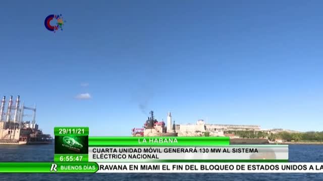 Cuba recibe cuatro estaciones hidroeléctricas para combatir la crisis de suministro