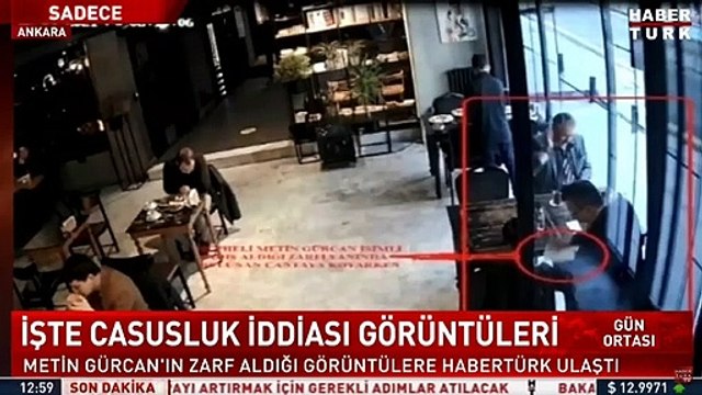 İşte Metin Gürcan hakkındaki casusluk iddiasına ilişkin görüntüler