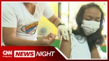 Minor get vaccinated vs. COVID-19 in Alabat, Quezon