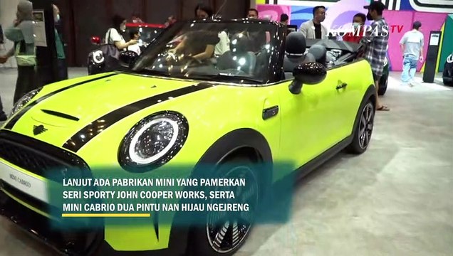 Si Manis dan Si Ganteng di GIIAS 2021