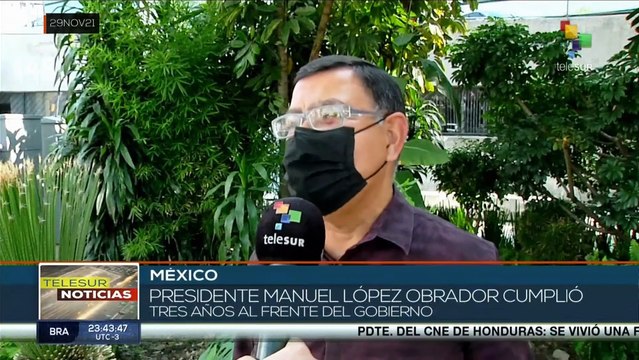 México: Presidente Manuel López Obrador llega a sus tres años de gobierno con una alta popularidad