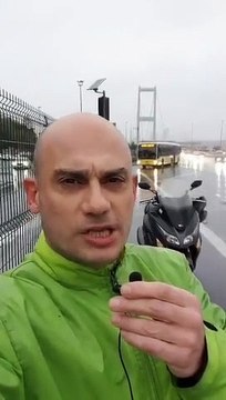 Melih Gökçek köprüye 'ateist girip Müslüman çıkan' motorcuyu övdü