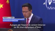 JO: la Chine reconnaît que le variant Omicron va entraîner des 