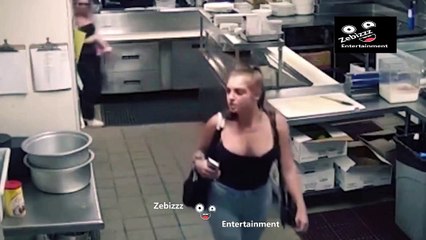 weird girls destroyed beautiful sculpture