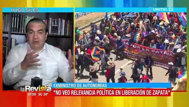 Exministro no comparte con expresiones políticas de la marcha del MAS