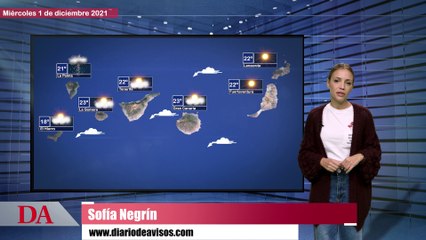 La previsión del tiempo en Canarias para el 1 de diciembre