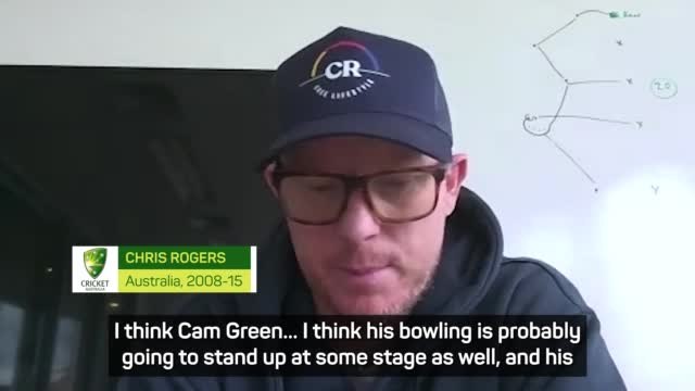 Rogers excited by different beast Cam Green ahead of Ashes