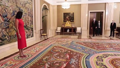 Los Reyes reciben a Garbiñe Muguruza en audiencia