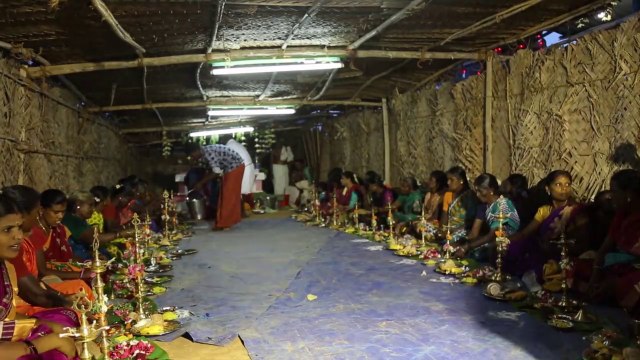 பெண்களின் திருவிளக்கு பூஜை | விளக்கு பூஜை | கோயில் பூஜை | Vilakku Poojai