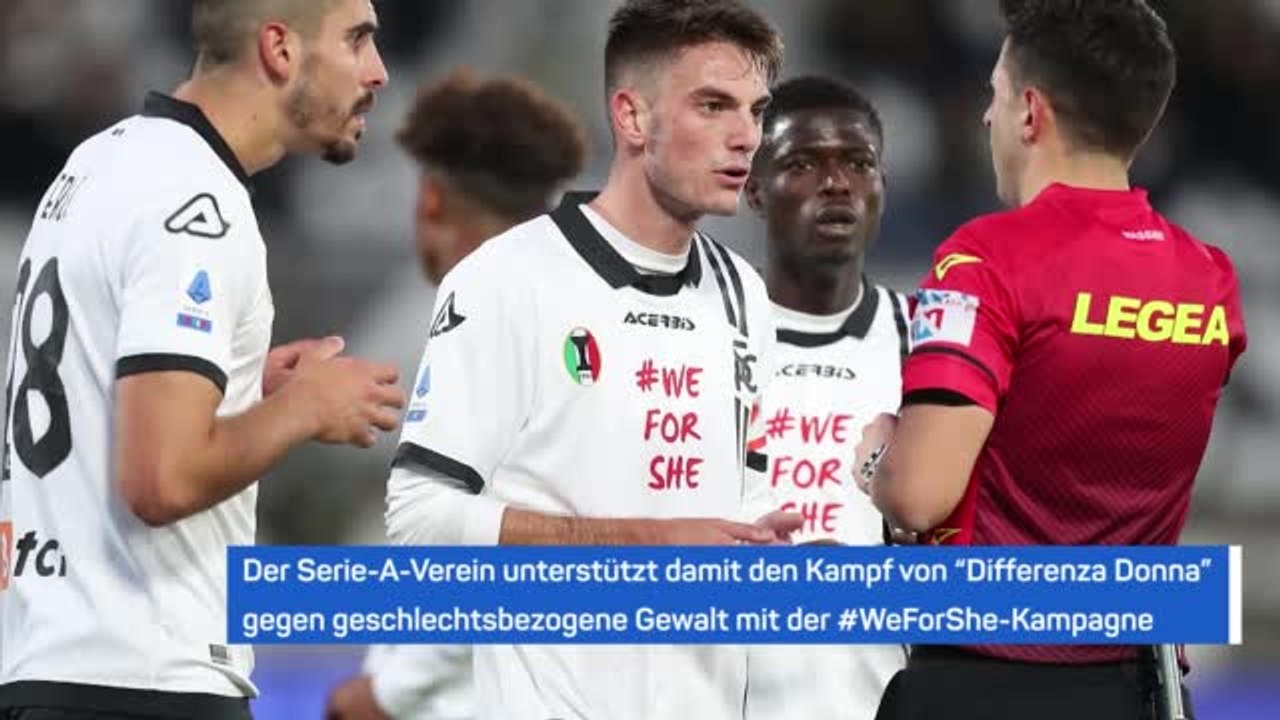 Spezia mit Aktion gegen geschlechtsspezifische Gewalt