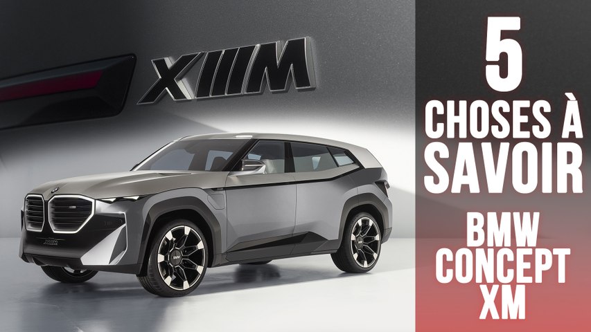 BMW Concept XM, 5 choses à savoir le futur de...