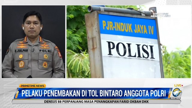 Kronologi Penembakan yang Dilakukan Anggota Kepolisian di Exit Tol Bintaro
