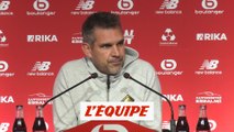Gourvennec : «Rennes, c'est la dynamique du moment» - Foot - L1 - Lille