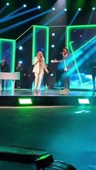 Latino grava música gospel ao lado da cantora Virginia Arruda